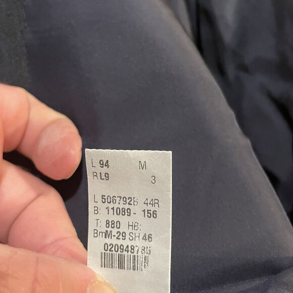 Ralph Lauren Blazer‎ Two Button Sport Coat Business Work Mens 44R - Picture 9 of 15